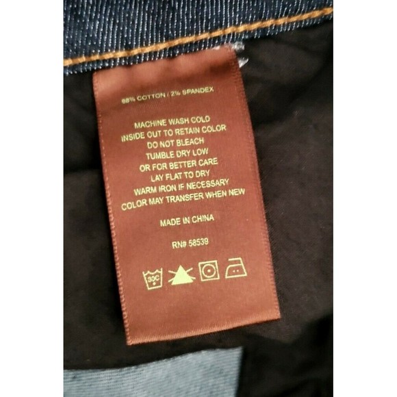 Kut from the Kloth Womens Bermuda Dark Wash Denim Shorts Sz 8 Mid Rise 30X14 - Picture 5 of 6